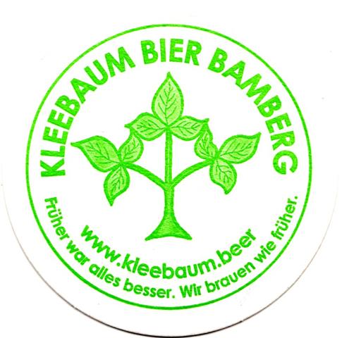 bamberg ba-by kleebaum rund 1a (215-kleebaum bier-grn)
